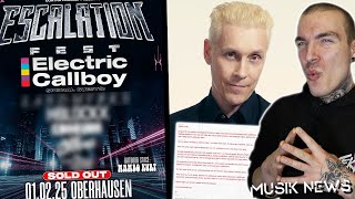 Statement von Farin Urlaub! Electric Callboy kündigen Escalation Fest Line-Up an | Musik News