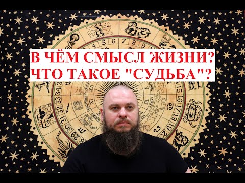 "В чём смысл жизни и что такое судьба?". Александр Хосмо.
