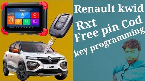 how to Renault kwid RXT key & Remote programming