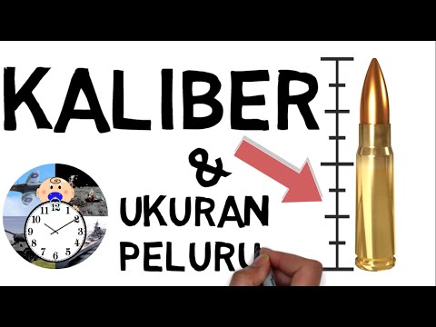 Jenis Kaliber Dan Ukuran Peluru - Seri Cara Kerja Peluru 3