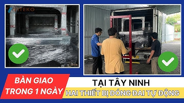 Bàn Giao Máy Đóng Đai Tự Động VTK DBA150 – Tăng Tốc Đóng Gói, Giảm 50% Công Sức