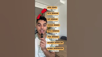 🔹 How to Say "To Have" in Moroccan Darija | Learn the Verb "3end" in Moroccan Arabic