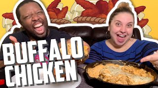 #ItsSoGood Buffalo Chicken Dip Review  + Mukbang screenshot 1