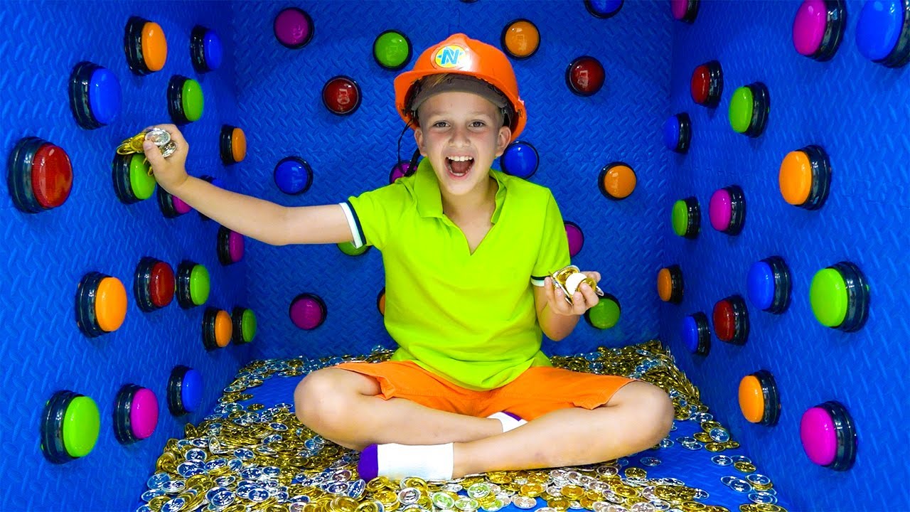 Vlad e Niki em desafios de fuga para crianças