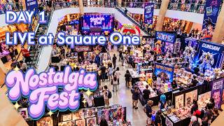 LIVE: Nostalgia Fest at Square One | Day 1 - Collectibles, Artists, Toys (Friday October 9, 2026)