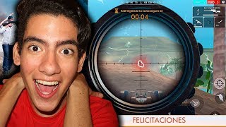 JUEGO POR PRIMERA VEZ FREE FIRE BATTLEGROUNDS Y GANO UNA PARTIDA ( 100% REAL ) | TheDonato screenshot 2