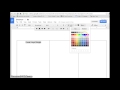 Create a Brochure with Google docs-with example