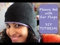 Fleece Hat with Ear Flaps- DIY Tutorial & Free Pattern