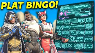 This PLAT Support might COMPLETE THE WHOLE CARD! | Spectating Bingo