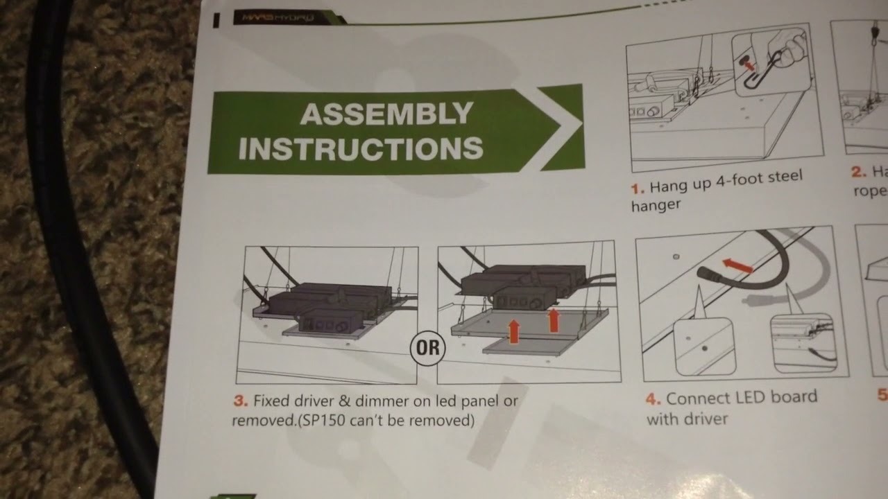 Mars Hydro TS3000 unboxing and set up.