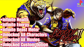 Bloody Roar 2 ePSXe Everything Unlocked Cheats Code No Lag Best Setting For Android 2025