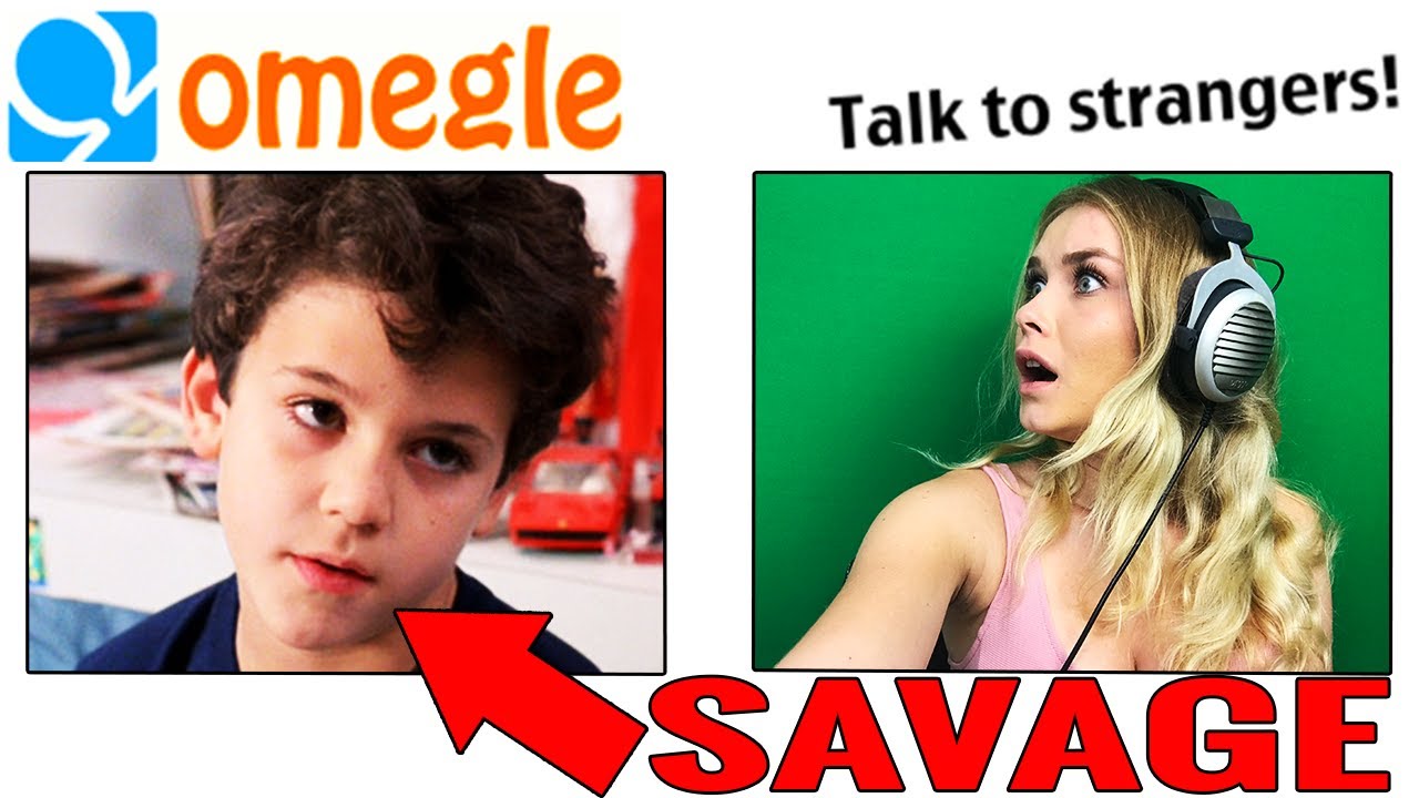 Child Roasts Me On Omegle - pranking iamsanna she never saw this coming roblox