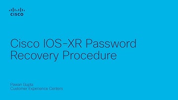 Recover Lost Password on Cisco IOS XR | Secure CLI Access Restoration Guide