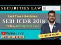 Most Imp. SEBI ICDR Detailed Revision | June 2020 ICSI