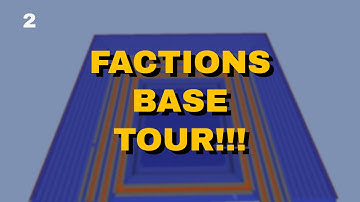 Minecraft factions Ep 2: Crazy base tour!!!
