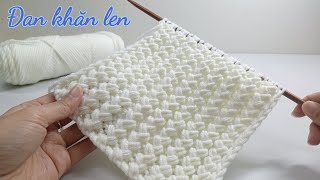 ĐAN KHĂN LEN cho người mới bắt đầu  Dì Nhím Handmade