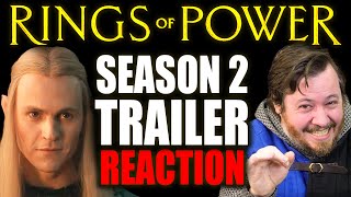 Behold the WIGGS OF POWER!  Rings of Power Season 2 TRAILER REACTION