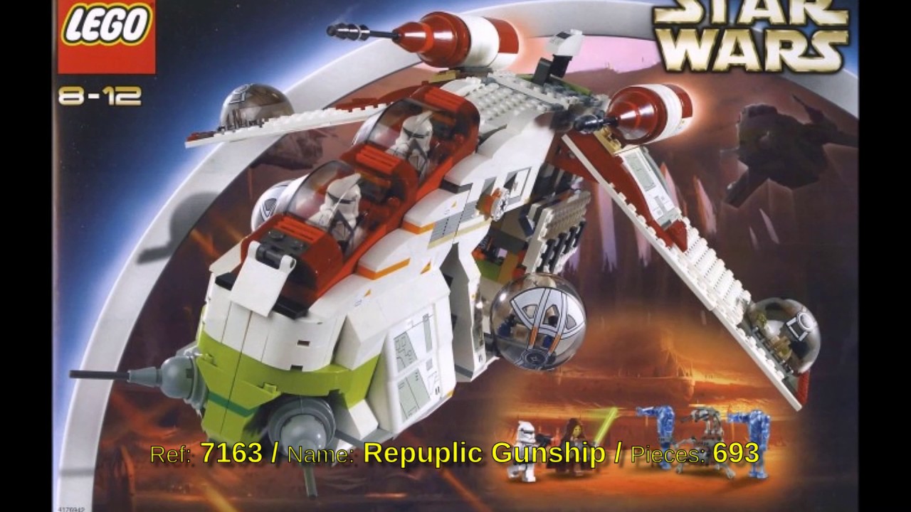 komme til syne renæssance Sømil All Lego Star Wars sets from 2002 - YouTube