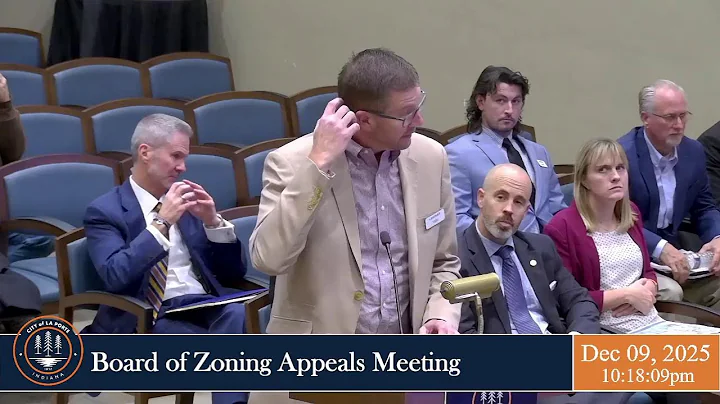 Board of Zoning Appeals Meeting - 12/09/2025