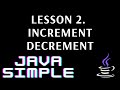JavaSimple 2.Increment-Decrement