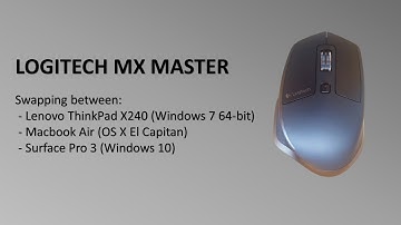 Logitech MX Master Swapping between 3 Computers