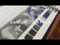 Watercolor techniques with daniel smith black watercolors