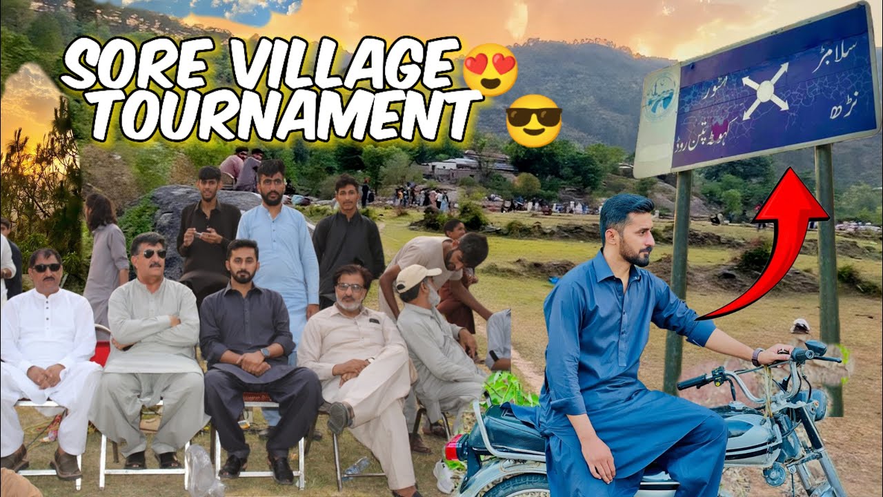 Guest of honour😎|Tournament in a beautiful Village 😍| Bike khrab hogai🥲| imhamzaali