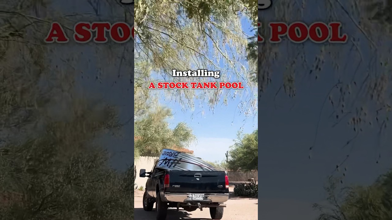 Building a Stock tank or Cowboy pool for my 