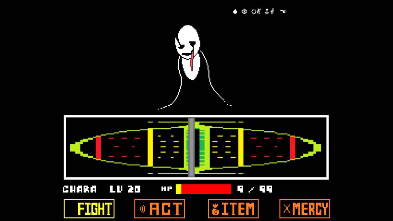 UNDERTALE Gaster fight fangame - YouTube