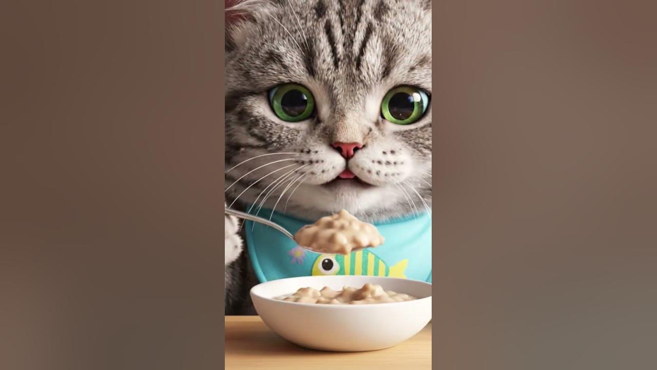 Breakfast time #oldies #coversong #singer #song #cat #cute #funny Breakfast time #oldies #coversong #singer #song #cat #cute #funny