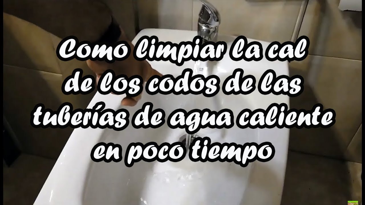 encuentro oscuridad Hacer un nombre How to remove scale from hot water pipes in a short time - YouTube