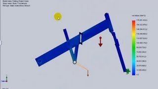 Static Analysis & Pedal Force of a Bike Frame | SolidWorks Engineering