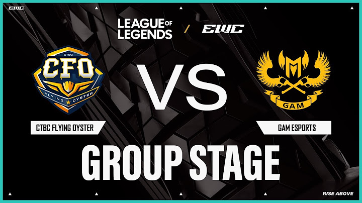 CTBC Flying Oyster vs. GAM Esports | League of Legends at EWC 25 - Day 1 - Group Stage