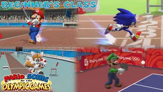 Mario & Sonic at the Olympic Games (Wii) [4K] - Circuit Mode (Beginner's Class)