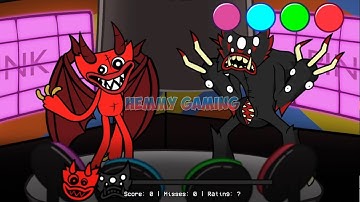 Huggy Wuggy Sings Musical Memory Bunzo Bunny | FNF But Everyone Sings It Poppy Play Time 2 Gametoons