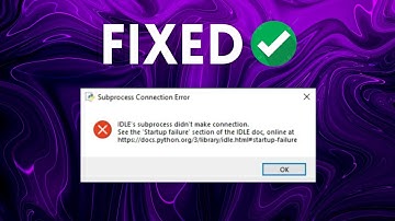 🐍Python IDLE Startup Failure Problem Solved 2023 | Windows 10