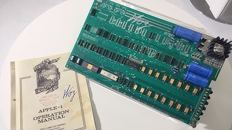 BUILDING APPLE-1 REPLICA