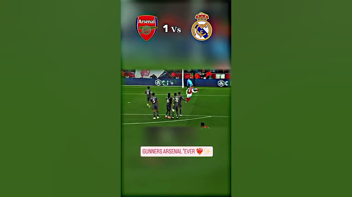 Arsenal 3-0 Real Madrid Champions League Masterclass!