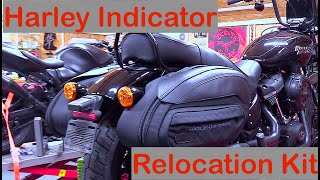 Harley Davidson, Milwaukee 8 :- Indicator Relocation !