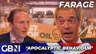 Farage SLAMS 'middle class' Just Stop Oil protestors for taking their 'gap year' too far