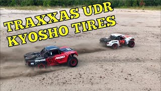 Traxxas UDR with Kyosho Scorpion tires