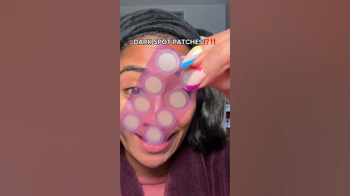 We’ve all heard of pimple patches but now there are DARK SPOT PATCHES⁉️👀