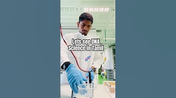 My Experiment with DNA 🧬 Part -2 |Tamil Scientist in Germany #scienceexperiment #tamilsciencevideos