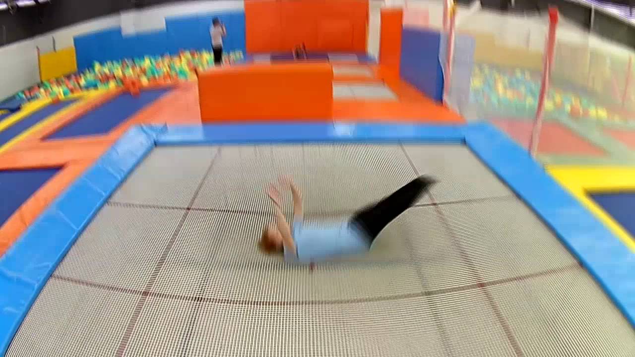 Батутный центр \"ВВЕРХ\" Нижний Новгород - YouTube