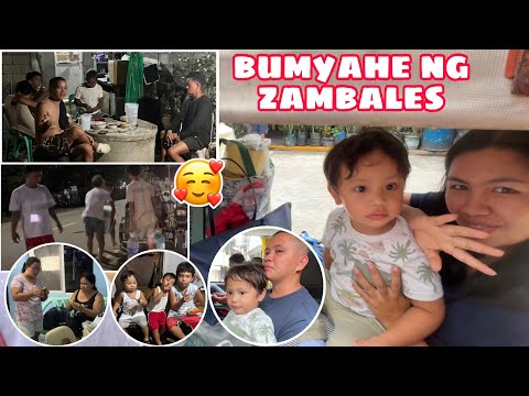 BUMYAHE KAMI PA-ZAMBALES | NAGTAGAY AGAD NG LAMBANOG | SOBRANG SAYA NI TEO NG MAKITA ANG MGA TITO🤗🥰