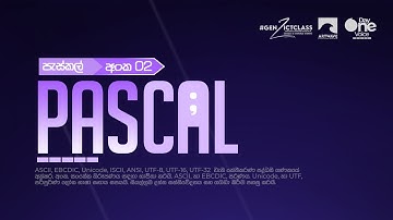 Pascal | Variables | Constant | විඩියෝ 10යි පැස්කල් ඉවරයි | Day 02 | OLs