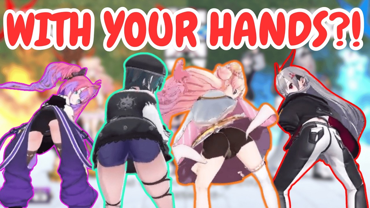 From Butt Game to Butt Wash… Only in hololive