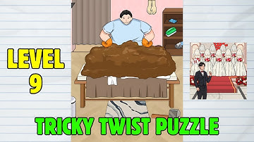 Tricky Twist Puzzle Game Level 9: Help the Girl Remove the Dirty Solution