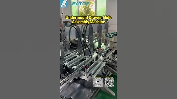 Undermount Drawer Slide Assembly Machine#machine #leatop #manufacturer #china #smartfactory #slide