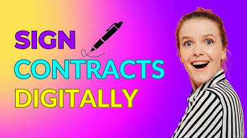 Sign Documents and Contracts Digitally #crm #digitalsignaturesoftware #contractsdigital